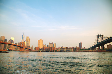 Image showing Lower Manhattan cityscape