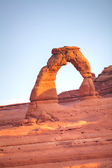 Image showing Delicate Arch at the Arches National park