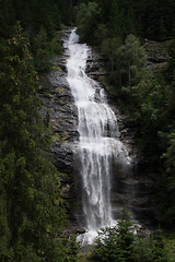 Image showing Valley of Falling Waters, Malta High Alp Street, Carinthia, Aust