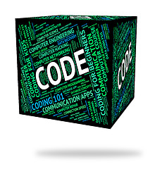 Image showing Code Word Represents Programs Programming And Text