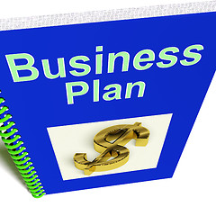 Image showing Business Plan Shows Management Strategy