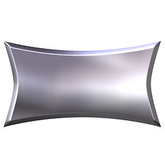 Image showing 3D Silver Banner
