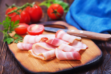 Image showing Bacon