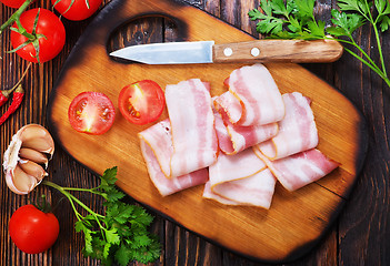 Image showing Bacon