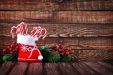 Image showing Candy canes