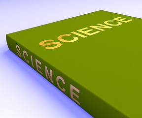 Image showing Science Book Shows Education And Learning