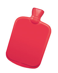 Image showing red rubber hotty