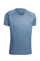 Image showing blue tshirt isolated