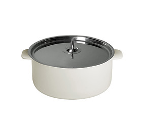 Image showing Steel pan isolated