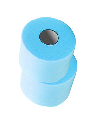 Image showing Color toilet paper rolls