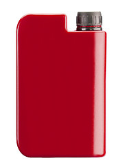 Image showing Red plastic jerry can