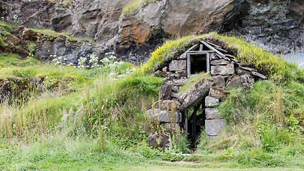 Image showing Abandoned Icelandic houses