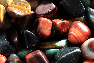 Image showing natural color gems background 