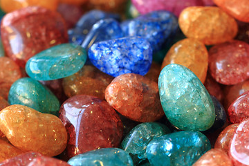 Image showing natural color gems background 