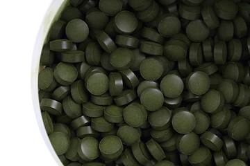 Image showing chlorella vulgaris tabs