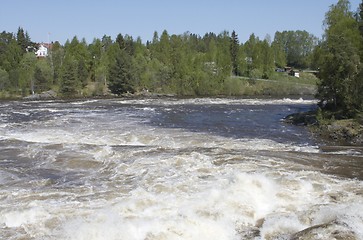 Image showing The river Glomma.