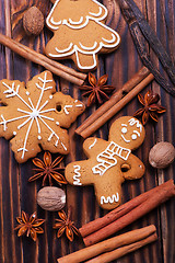 Image showing ginger cookies