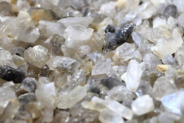 Image showing white rock-crystal background