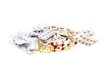 Image showing medical pills isolated