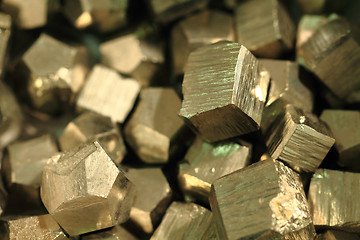Image showing pyrite mineral collection