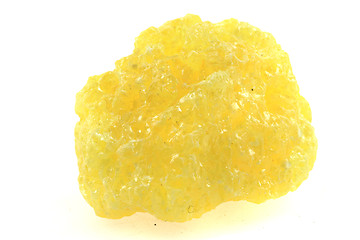Image showing yellow sulphur mineral