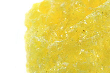 Image showing yellow sulphur mineral