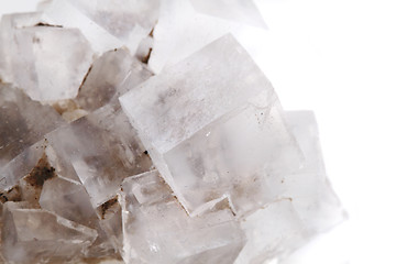 Image showing halite salt cubes