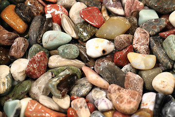 Image showing natural color gems background 