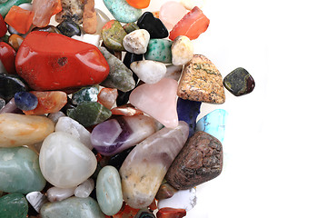 Image showing natural color gems background 