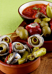 Image showing Delicious Spanish Snacks