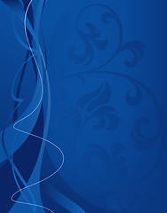 Image showing blue background