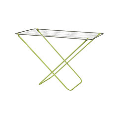 Image showing Clothes rack dryer stand isolated