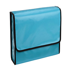 Image showing Blue pencil-case isolated