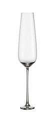 Image showing empty champagne glass