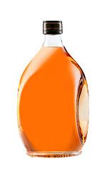 Image showing Full whiskey bottle