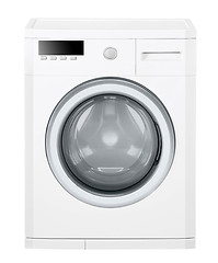 Image showing Washing machine isolated