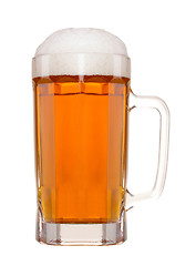 Image showing glass o beer