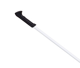 Image showing ski pole isolated