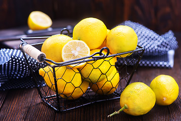 Image showing lemons