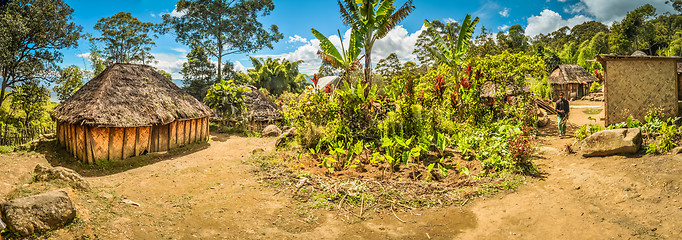 Image showing Village in Papua