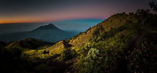 Image showing Mount Merbabu in Java