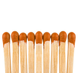 Image showing Matches isolated 
