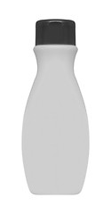 Image showing shampoo bottle isolated on white