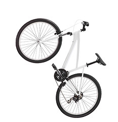 Image showing white bike