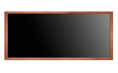 Image showing blackboard isolated on white