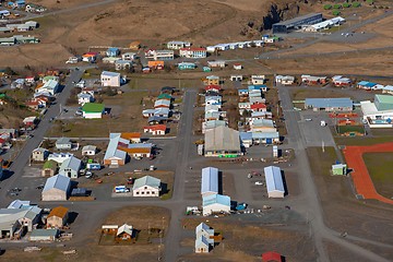 Image showing Small village of Vik