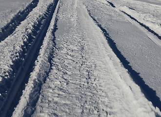 Image showing Snow covered