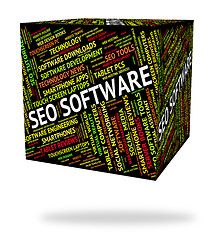 Image showing Seo Software Represents Programs Freeware And Optimized