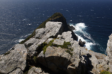 Image showing overlooking cape point