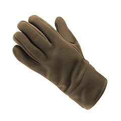 Image showing winter glove on white background